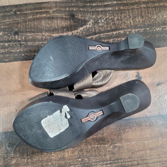 Earth Spirit Gelron 2000 Leather Sandals - Women's Size 9 - Picture 6 of 7